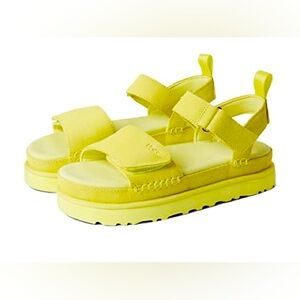 UGG Goldenstar Sandal in Lemon Lime